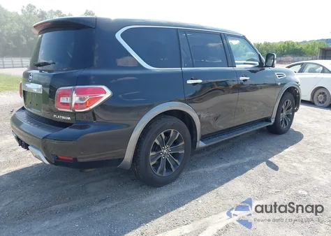 2018 Nissan Armada Platinum z USA, uszkodzony, nr VIN JN8AY2NE5J9731473